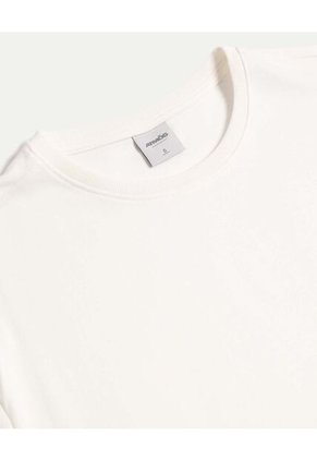 Camiseta Para Mujer Manga Corta Cuello Redondo Color Blanco Marca Atmos #31090321