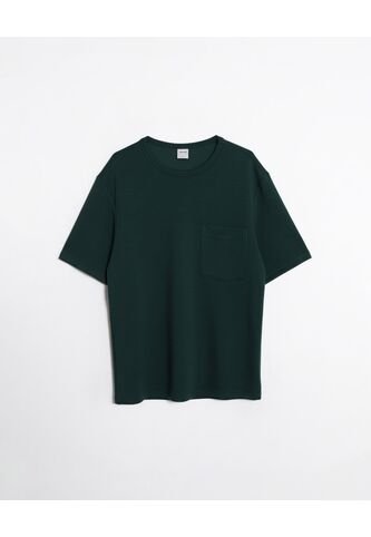 Camiseta  Para Hombre Manga Corta Cuello Redondo Color Verde Marca Atmos #32090284 Atmos