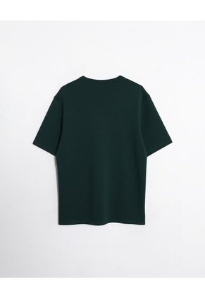 Camiseta Para Hombre Manga Corta Cuello Redondo Color Verde Marca Atmos #32090284