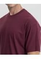 Camiseta  Para Hombre Manga Corta Cuello Redondo Color Vino Marca Atmos #32090277 de Atmos