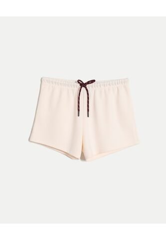 Short  Para Mujer Multiusos Punto Color Crema Marca Atmos #31190116 Atmos