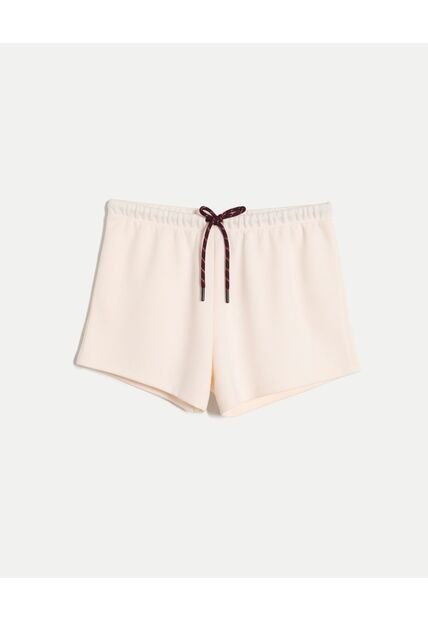 Short  Para Mujer Multiusos Punto Color Crema Marca Atmos #31190116