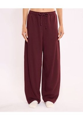 Pantalón Para Mujer Moda Color Vino Marca Atmos #31070116