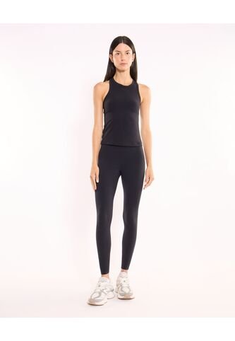 Leggins  Para Mujer Largo Color Negro Marca Atmos #31230112 Atmos