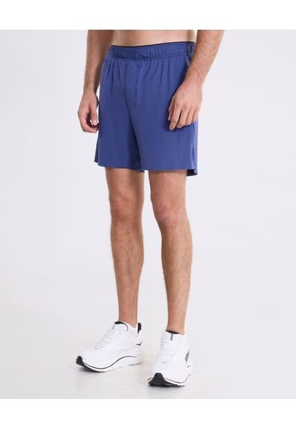 Bermuda Squared Con Biker Interno  Para Hombre Azul Atmos