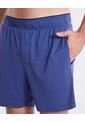 Bermuda Squared Con Biker Interno  Para Hombre Azul Atmos de Atmos