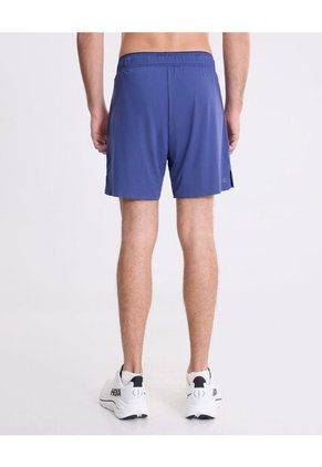 Bermuda Squared Con Biker Interno  Para Hombre Azul Atmos