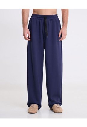 Pantalón Balloon Plush Confort  Para Hombre Azul Atmos