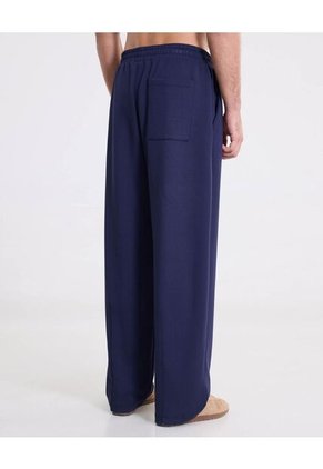 Pantalón Balloon Plush Confort  Para Hombre Azul Atmos