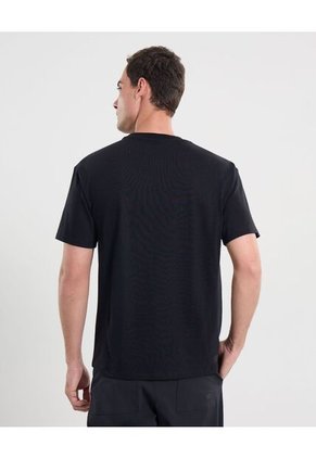 Camiseta Para Hombre Manga Corta Cuello Redondo Color Negro Marca Atmos #32090222