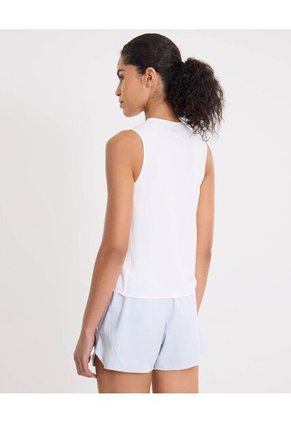 Camiseta Para Mujer Manga Sisa Cuello Redondo Color Blanco Marca Atmos #31090307