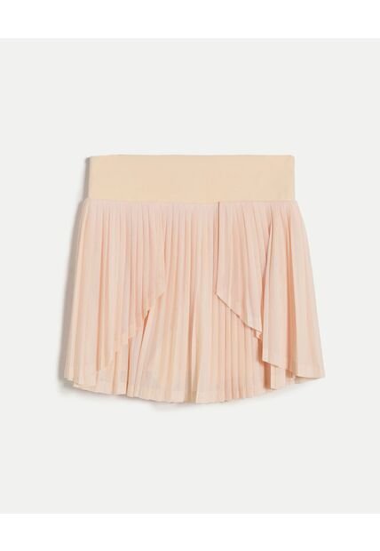 Falda  Para Mujer Corto Color Beige Marca Atmos #31140042