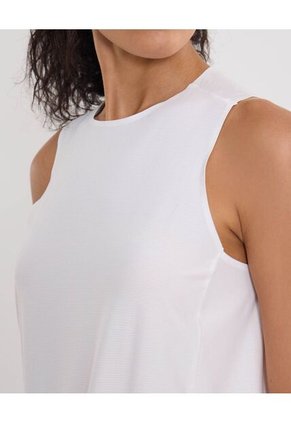 Camiseta Para Mujer Manga Sisa Cuello Redondo Color Blanco Marca Atmos #31090307