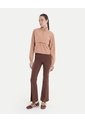 Chaqueta Rompevientos Cuello Alto Para Mujer  Deportiva  Color Camel Marca Atmos de Atmos