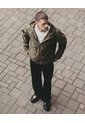Rompevientos Con Capota Y Bolsillos  Para Hombre Verde Atmos de Atmos