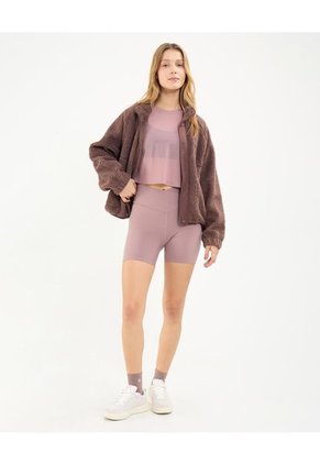 Short Para Mujer Multiusos Punto Color Lila Marca Atmos #31190092