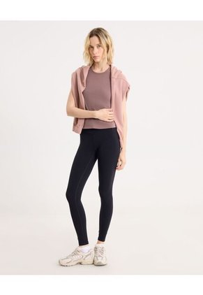 Camiseta Para Mujer Manga Sisa Cuello Alto Color Café Marca Atmos #31090280