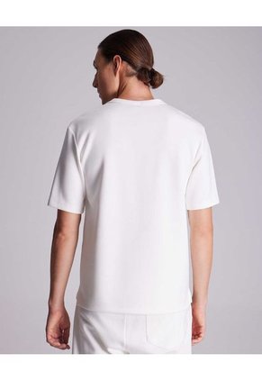 Camiseta Para Hombre Manga Corta Color Marfil Marca Atmos #32090152