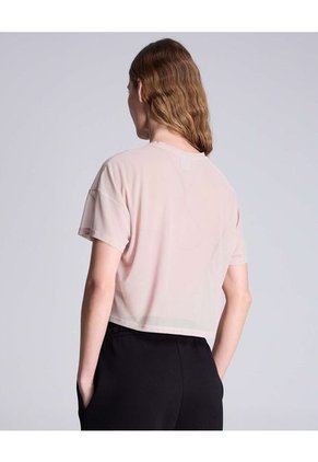 Camiseta Para Mujer Manga Corta Color Beige Marca Atmos #31090189