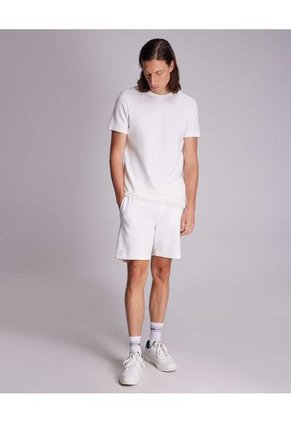 Camiseta Para Hombre Manga Corta Color Marfil Marca Atmos #32090125