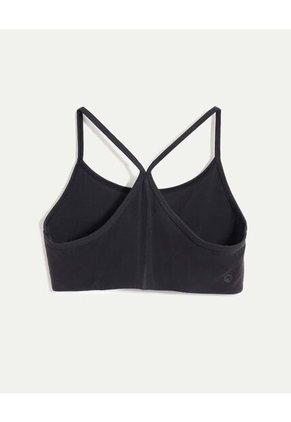 Top Para Mujer Soporte Bajo Color Negro Marca Atmos #31220183