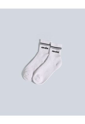 Medias Para Mujer Caña Media Color Blanco Marca Atmos #31980016