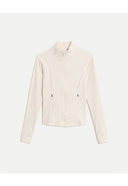 Buzo Para Mujer Cuello Alto O Cuello Tortuga Color Crema Marca Atmos #31060075