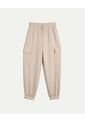 Pantalón Para Mujer Jogger Color Crema Marca Atmos #31070081 de Atmos