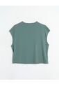 Camiseta  Para Mujer Manga Corta Cuello Redondo Color Verde Marca Atmos #31090343 de Atmos