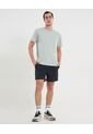 Short Moda En Plano  Para Hombre Negro Atmos de Atmos