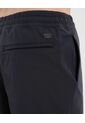 Short Moda En Plano  Para Hombre Negro Atmos de Atmos