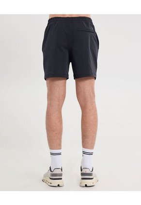 Short Moda En Plano  Para Hombre Negro Atmos