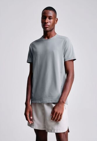 Camiseta Para Hombre Manga Corta Color Gris  Marca Atmos #32090169 Atmos