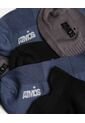 Pack X3 Medias Tobilleras X3 Para Hombre Azul Atmos de Atmos