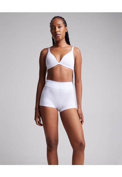 Brasier Para Mujer Copa Triangular Color Blanco Marca Atmos #31830006