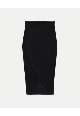 Falda Para Mujer Medio Color Negro Marca Atmos #31140031 Atmos