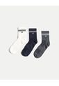 Pack X3 Medias Caña Media X3 Para Hombre Surtido Atmos de Atmos