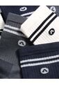 Pack X3 Medias Caña Media X3 Para Hombre Surtido Atmos de Atmos
