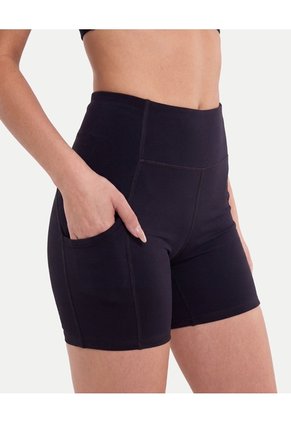 Short Pocket Aerius Skin  Para Mujer Negro Atmos