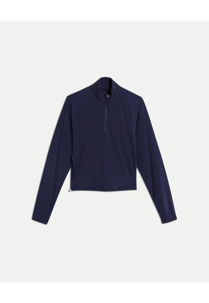 Buzo Para Mujer Cuello Alto O Cuello Tortuga Color Azul Marca Atmos #31060085