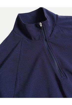 Buzo Para Mujer Cuello Alto O Cuello Tortuga Color Azul Marca Atmos #31060085