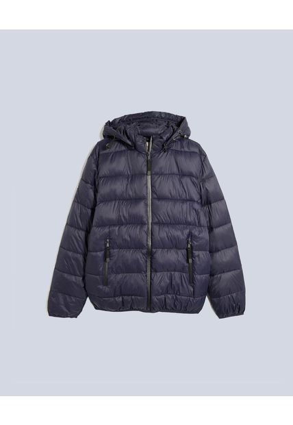 Chaqueta Para Hombre Acolchada Color Azul Marca Atmos #32080023
