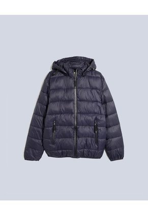 Chaqueta Para Hombre Acolchada Color Azul Marca Atmos #32080023