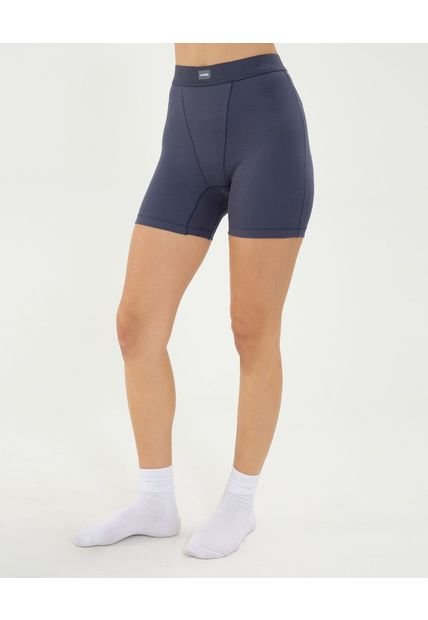 Short Para Mujer Multiusos Punto Color Gris Marca Atmos #31190086