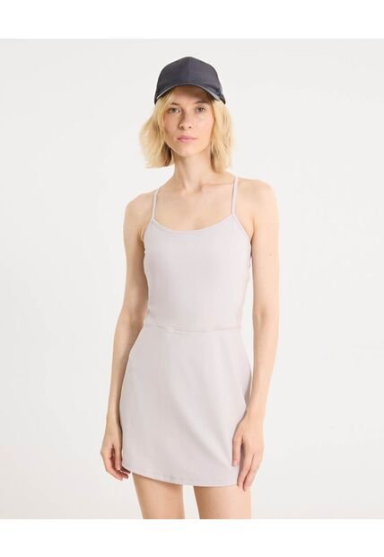 Vestido Para Mujer M/Sisa Corto Color Gris Marca Atmos #31170024