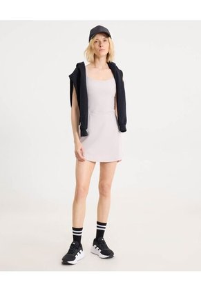 Vestido Para Mujer M/Sisa Corto Color Gris Marca Atmos #31170024