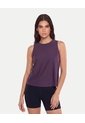 Camiseta Training Quadlife  Para Mujer Morado Atmos de Atmos