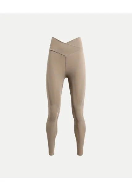 Leggins Para Mujer Largo Color Mocca Marca Atmos #31230122