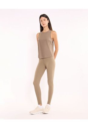 Leggins Para Mujer Largo Color Mocca Marca Atmos #31230122