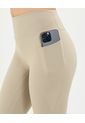 Leggins Para Mujer Largo Color Beige Marca Atmos #31230055 de Atmos